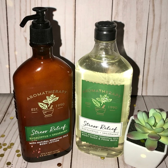 Bath & Body Works Other - Bath & Body Works Aromatherapy Body Wash/ Lotion🤗